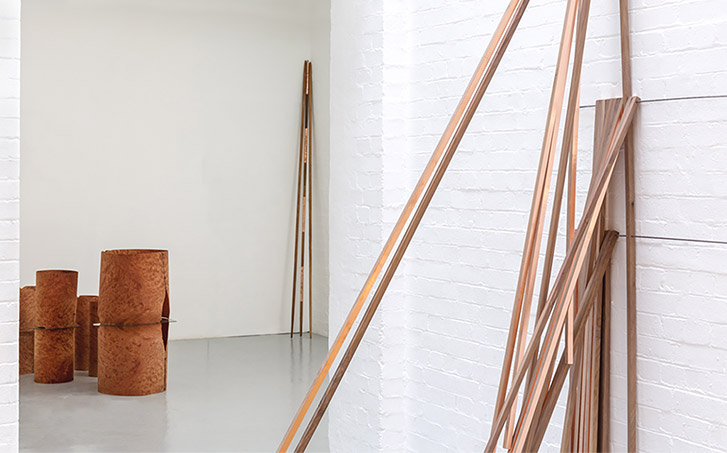 Installation view at Standpoint Gallery, London